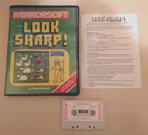 Spectrum game look sharp - look,
