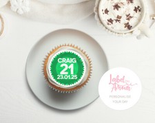24 Personalised Edible Cup