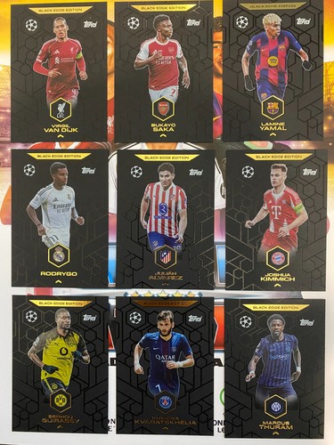Topps match attax black - match,