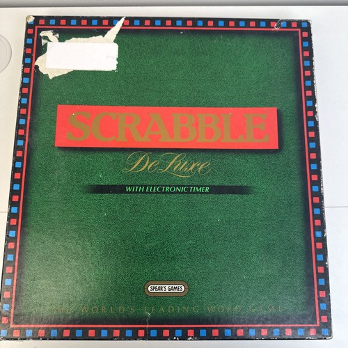 Spear games scrabble - scrabble, deluxe