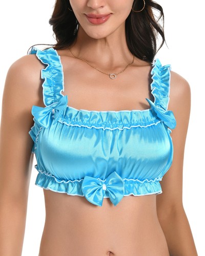 Satini sissy frilly - sissy,