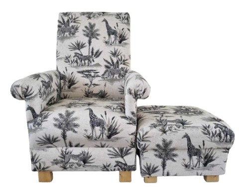 Fryetts safari animals fabric - safari,