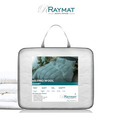 Premium Quality Merino Wool Duvet 400 Thread Count Egyptian Cotton Cover