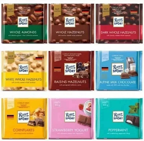 Ritter treat chocolate box - treat,