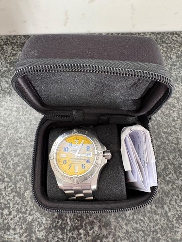Breitling avenger yellow - breitling,