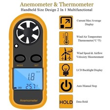 Digital Anemometer Air Flow