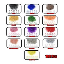 100pcs Safety Pins Calabash Bulb Gourd Pear Shape Metal Clips Small Craft Sewing