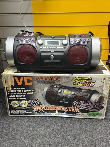 Jvc dp200bk boomblaster - rv-dp200bk,