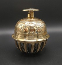 Vintage Brass Claw Bell Large