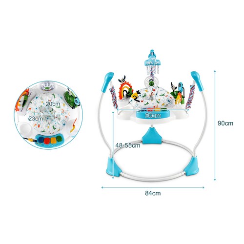 Baby activity center lights - center, w/