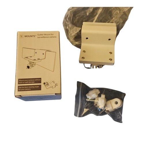 Gutter mount for cctv - for,