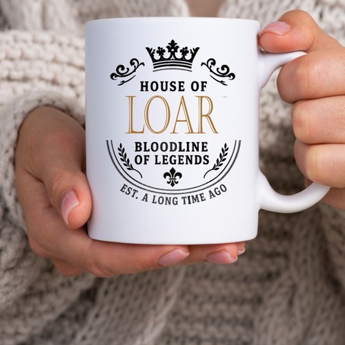 House loar family mug - family,