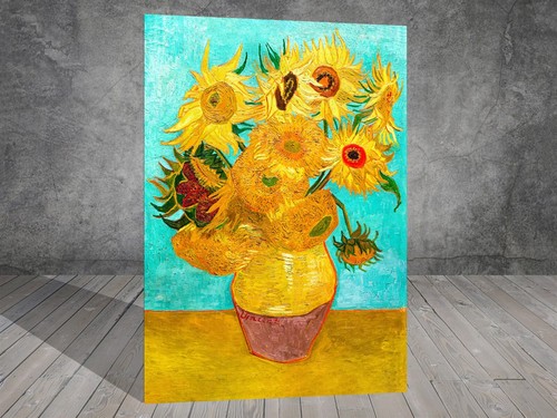Van gogh sunflowers - sunflowers, flower