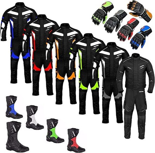Men motorcycle racing set - motorcycle,
