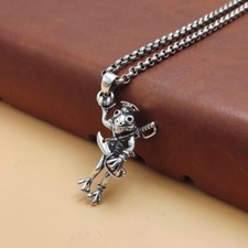 A25 Pendant Frog With Sword Sterling Silver 925