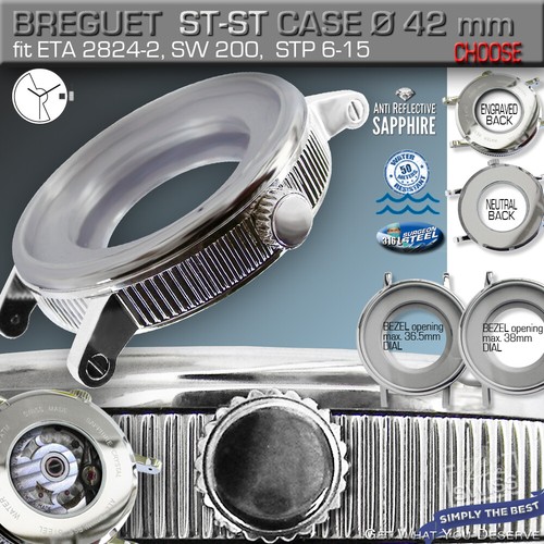 Watch case breguet - watch, mm