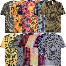 4 Pack Mens Tie Dye T Shirt