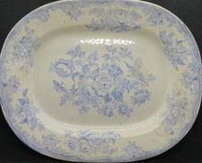 Asiatic blue & white vintage