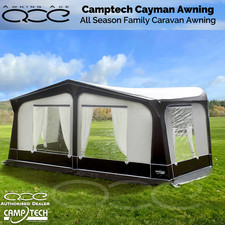 2025 Camptech Cayman Family Caravan Touring Awning Steel Frame