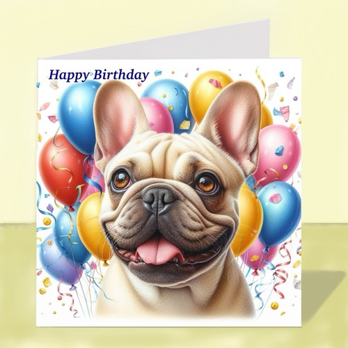 French bulldog dog birthday - bulldog,