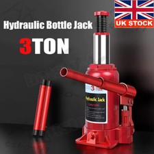 Hydraulic 3Ton Heavy Duty Truck Caravan Car Van Boat Lifting Ram Bottle Jack New