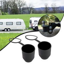 2x Trailer Hitch Ball Tow Bar Cover Protection Cap Replacement For Caravan Truck