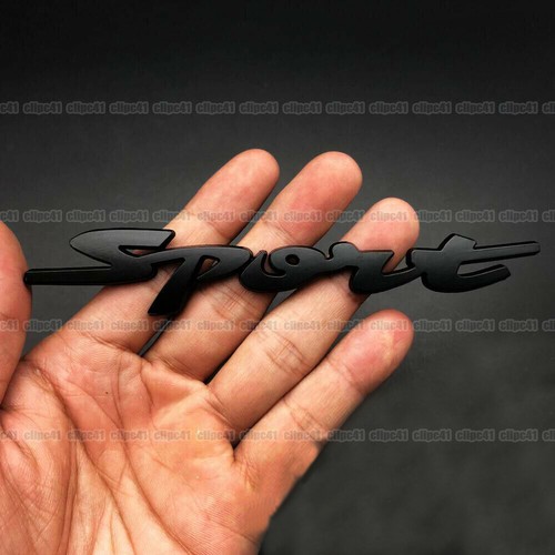 Sport logo black metal - logo,