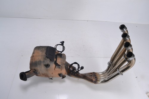 Exhaust silencer manifold