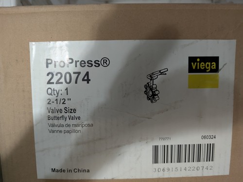 Viega propress 22074 - 22074, butterfly
