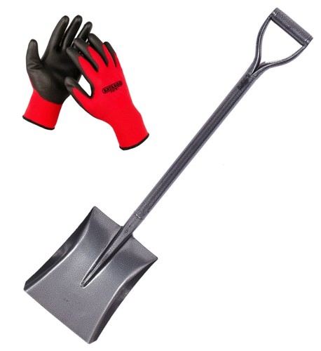Heavy duty shovel - shovel, square