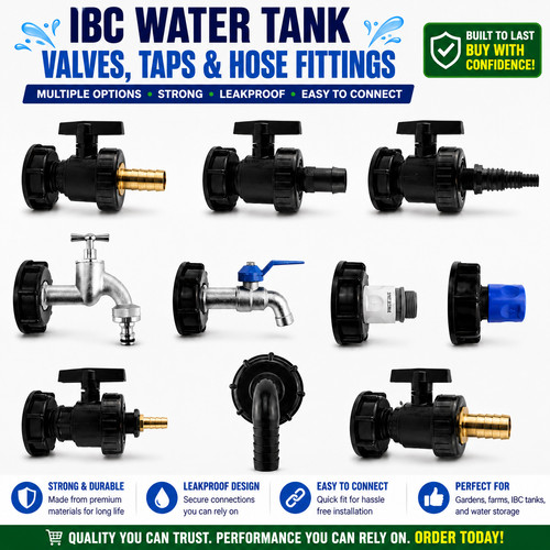 Ibc tank valves - tank, &