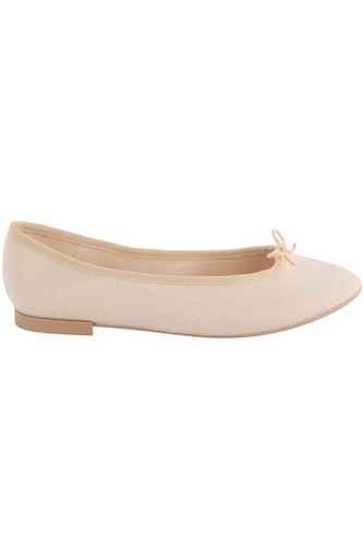 Repetto cream canvas - cream, ballet