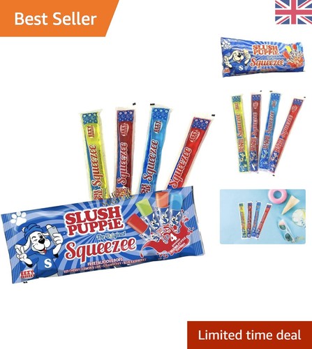 Slush puppie ice lolly - puppie, poles