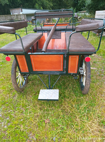 Wheel horse drawn - 4-wheel, horse-drawn