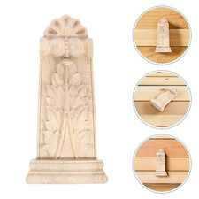  2 Pcs Wooden Corbels Traditional Shelf Brackets Decorative for Home