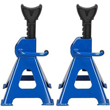 2Pcs Axle Stands Floor Jack 3