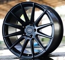 18" Black Ayr 02 Alloy Wheels