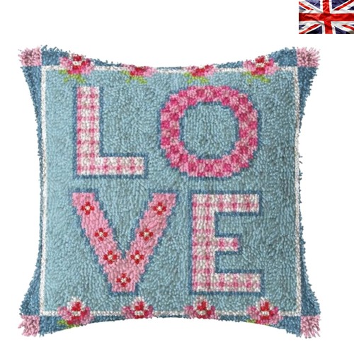 Sktwoe cute latch hook cushion - cute,