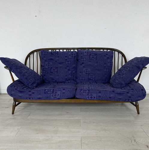 Vintage blue ercol geometric - vintage,