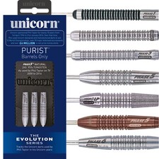 Unicorn Evolution Darts 24g 25g 26g grams Tungsten Phil Power Taylor Steel Tip