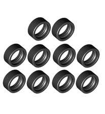 LEGO 50945 14mm x 6mm smooth solid tyres / pack of 10 - New and Official