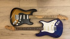 TWO Fender Stratocaster Road Worn - Custom Shop Fat 50, Custom Shop Texas Special