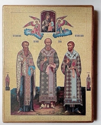 Orthodox icon three - of, holy