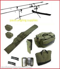 Carp Fishing ,Rods ,Reels ,Rod Pod ,Bag,Wallet, Bag.Holdall,Net Bag,Carryall .