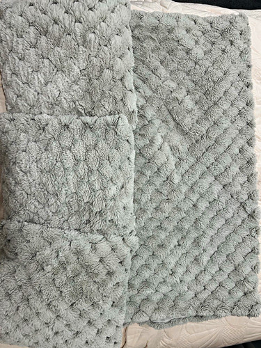 Next luna grey scalloped faux - next,