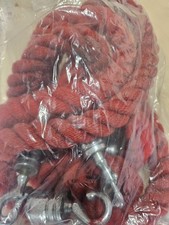 1.5m Twisted Red Queue Barrier