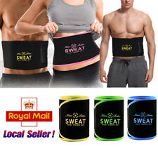 Waist Trimmer Belt Sauna Sweat Wrap Best Abdominal Trainer Fat Burner Gym Shaper