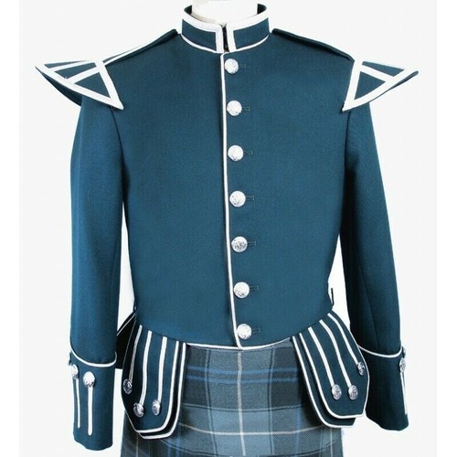 Men scottish green - green, doublet