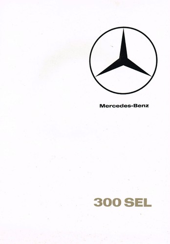 1967 mercedes benz 300 sel - 1967, mercedes-benz
