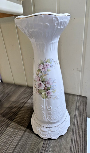 Vintage jardiniere stand - vintage,